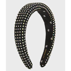 Lele Sadoughi Crystal Mesh Alice Headband